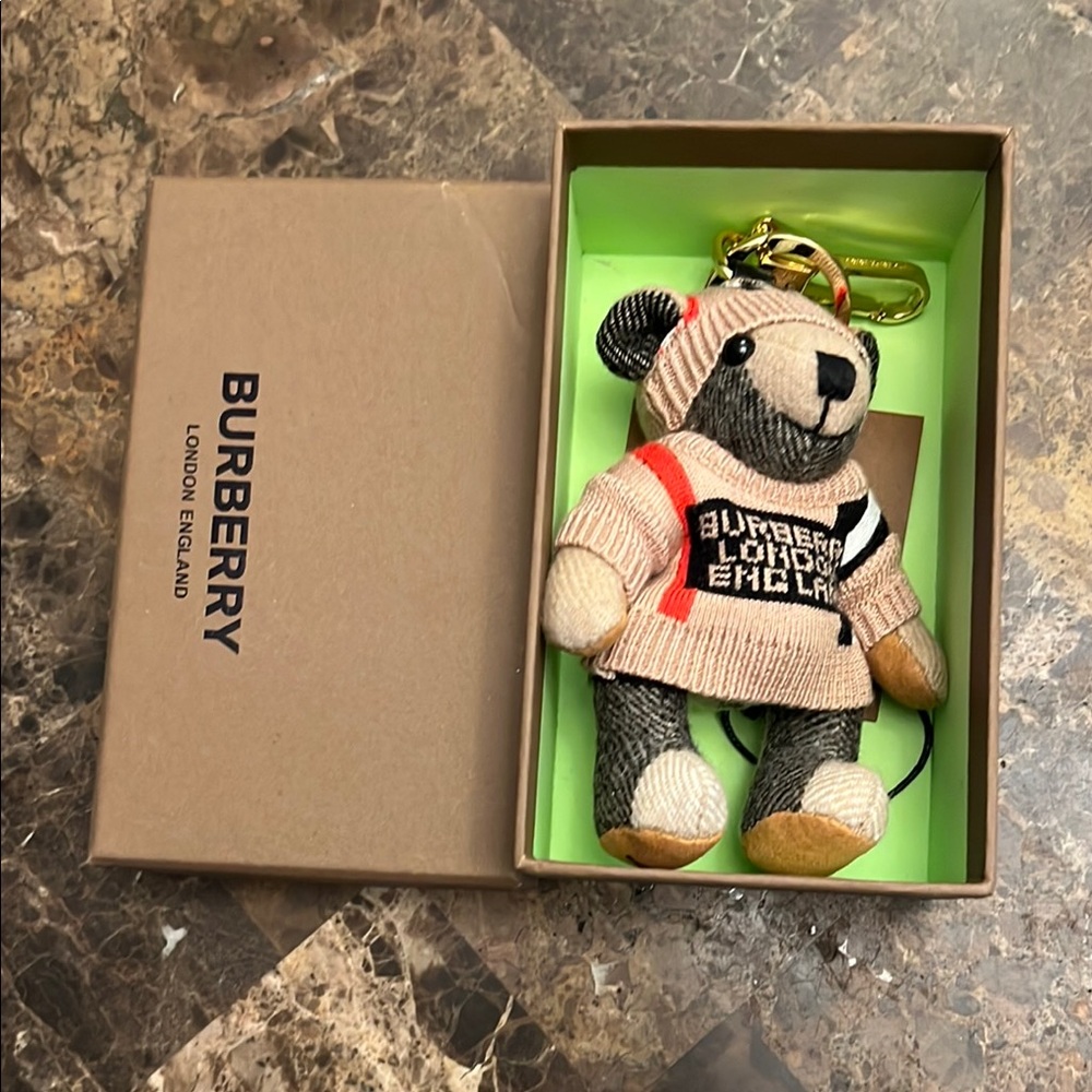 Burberry Multicolor Bear Keychain
